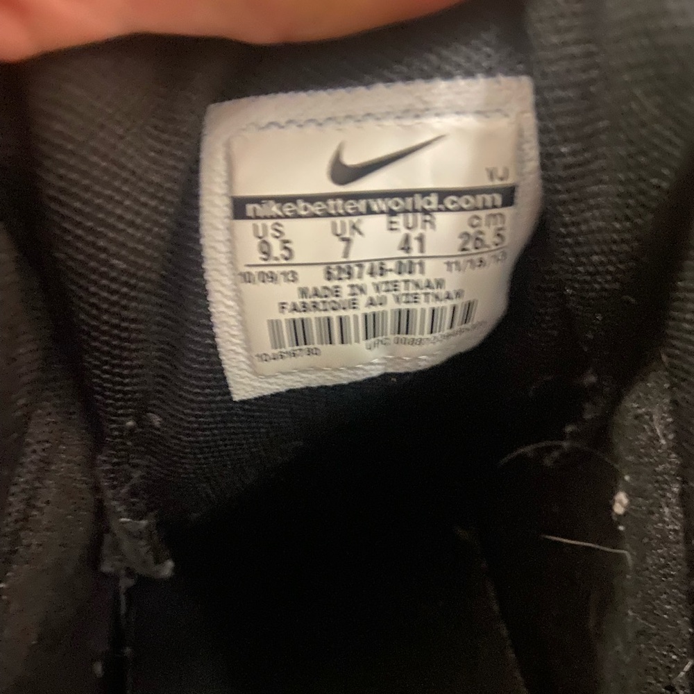 Nike Women's Black High-Top Ski High Sneakers - Picture 5 of 5